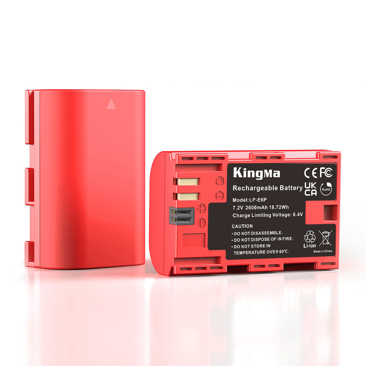 Аккумулятор Kingma LP-E6P 2600mAh с защитным кейсом