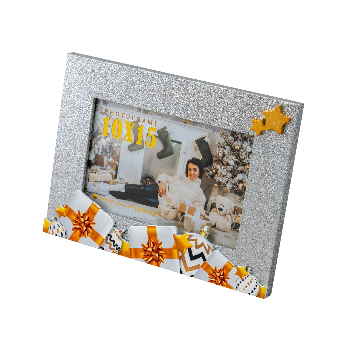 Фоторамка ZEP ZT2024, рождественская "SILVY" 10х15 см