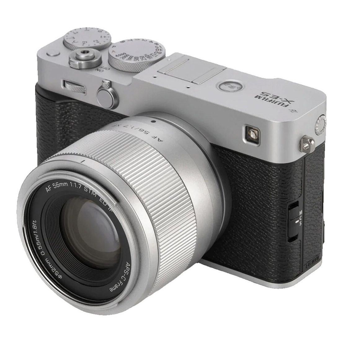Объектив Viltrox AF 56mm f/1.7 Air X-mount, серебристый