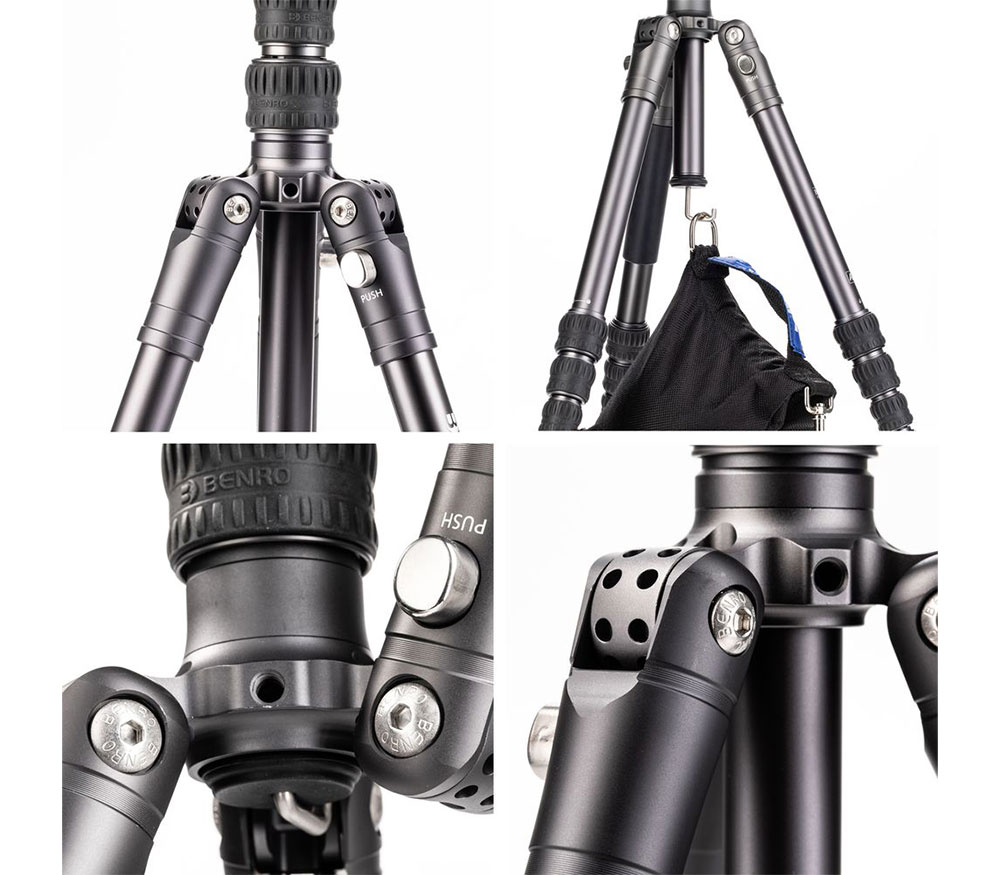 Штатив Benro Bat FBAT15A с головой VX20, цанговые замки
