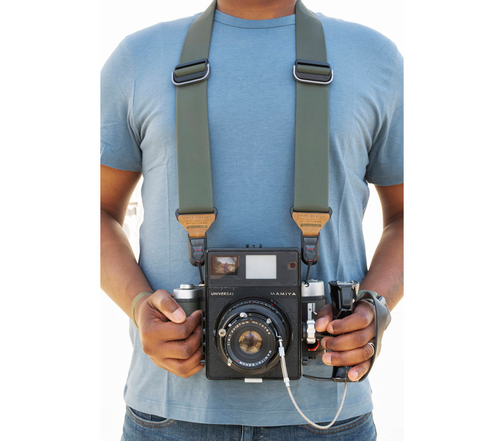 Ремень Peak Design Camera Strap Slide, темно-зеленый (Sage)