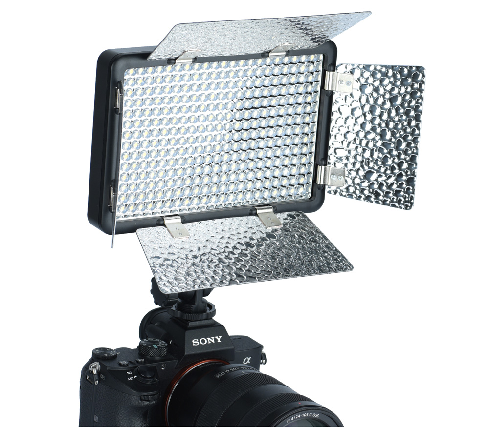 Осветитель Godox LF308BI, светодиодный, 3300-5600К, 18 Вт, функция вспышки