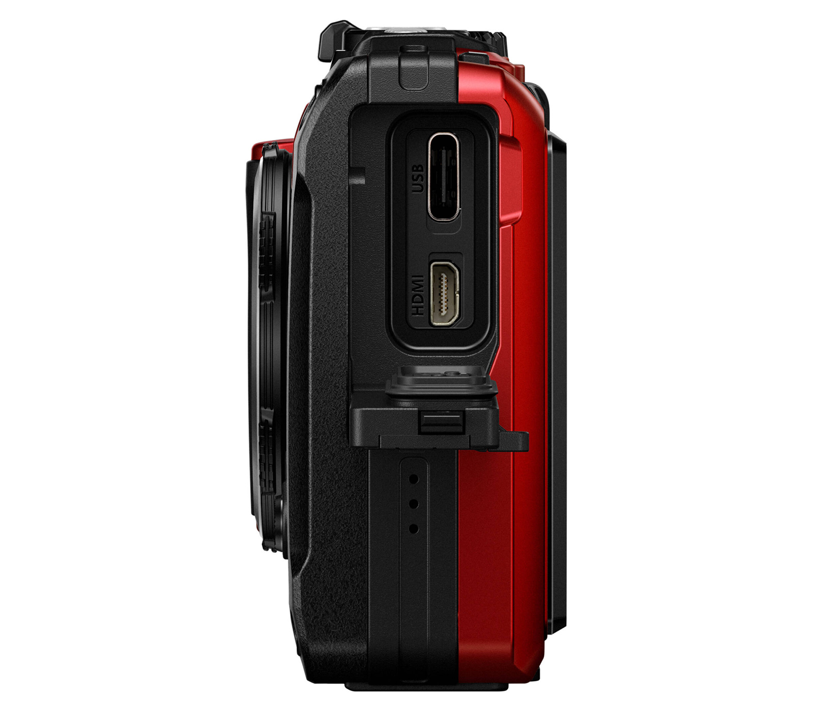 Компактный фотоаппарат OM System Tough TG-7, красный