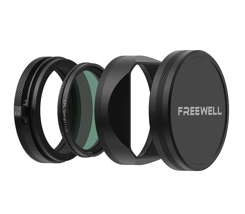 Набор аксессуаров Freewell X100 Series Filter Kit With Lens Hood, черный