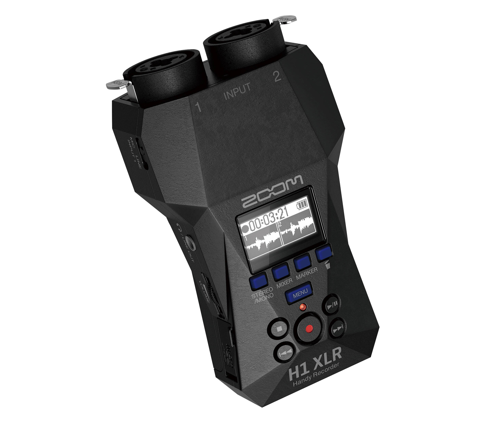 Портативный рекордер Zoom H1 XLR, 32 bit Float