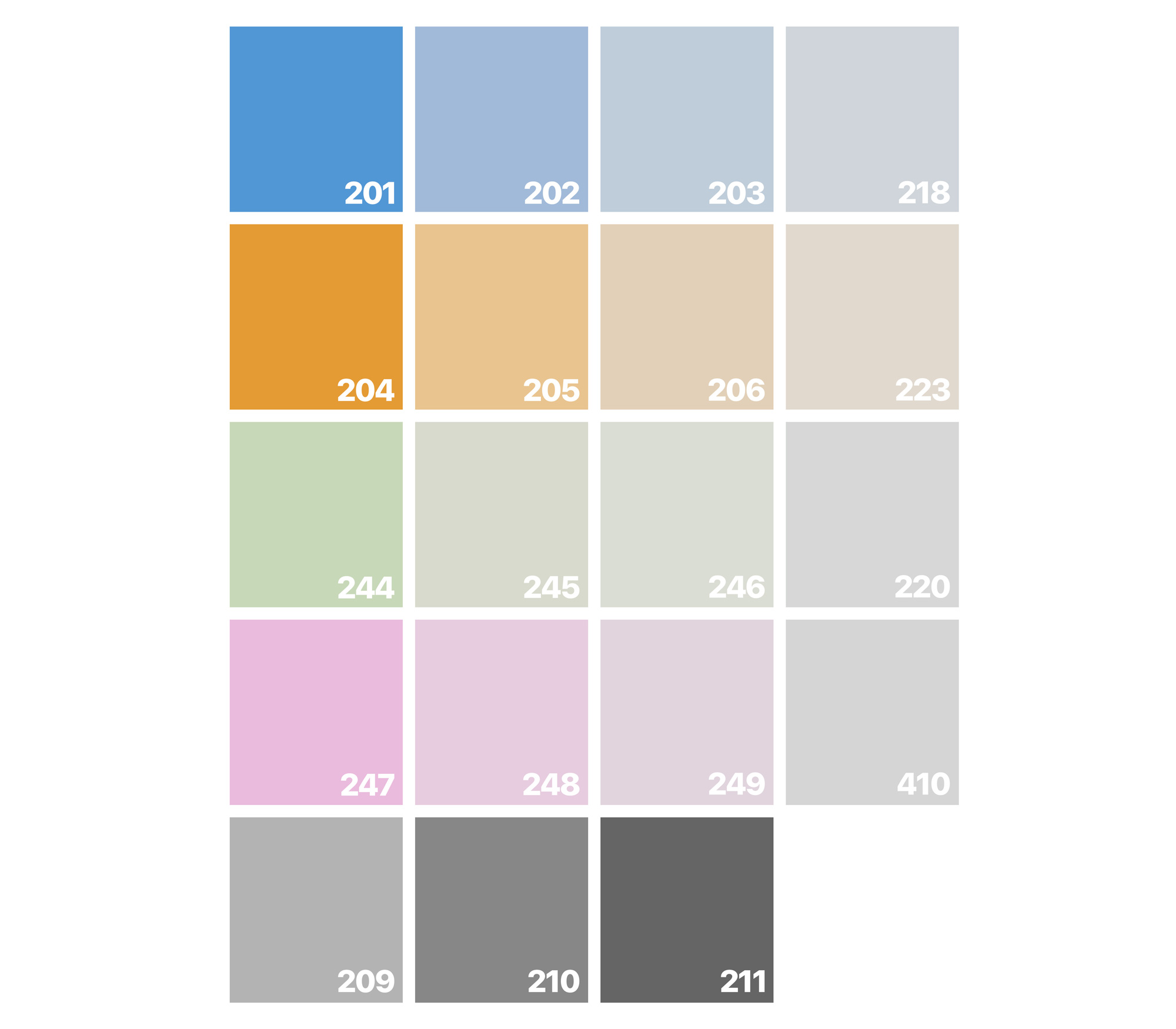 Набор гелевых светофильтров primary color Conversion Kit v2, 30 шт. 30х30 см