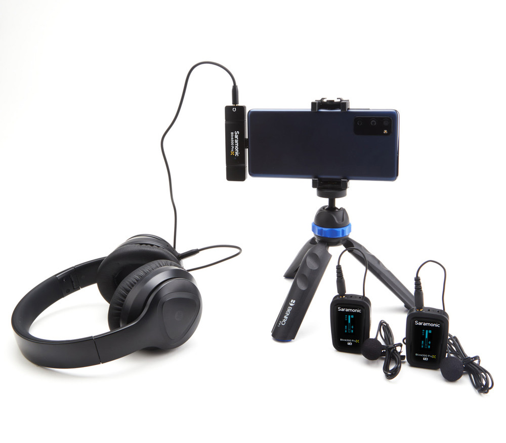 Беспроводная система Saramonic Blink500 ProX B6, TX+TX+RXUC, 2.4 ГГц, USB Type-C