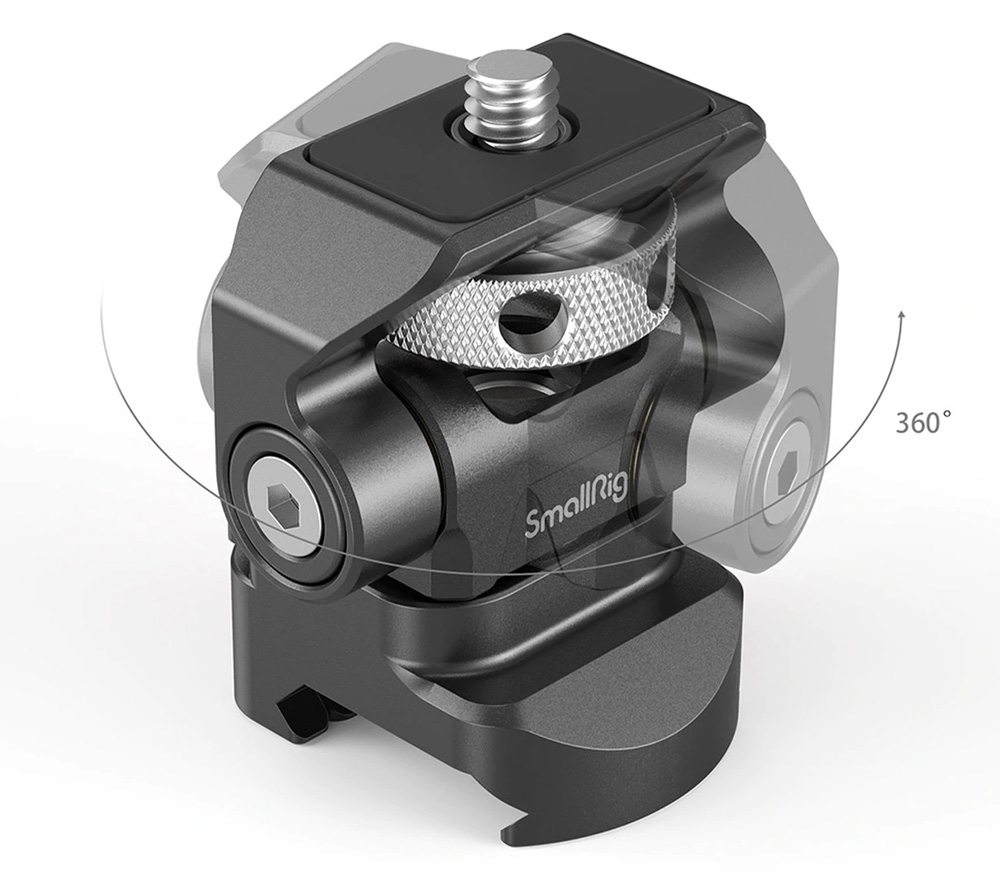 Держатель монитора SmallRig 2906, наклонно-поворотный, планка НАТО, до 1.5 кг