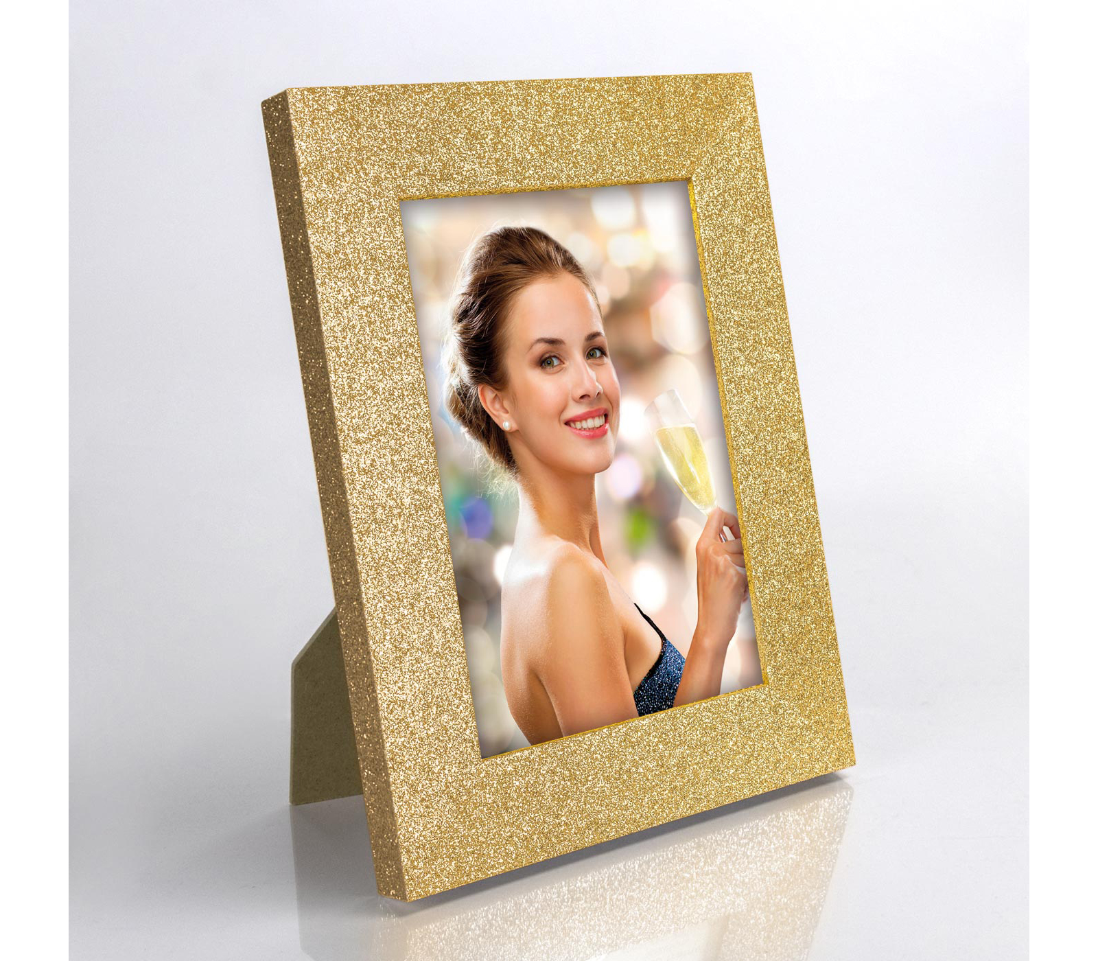 Фоторамка ZEP 10x15 см, MG646 BROADWAY GOLD, МДФ