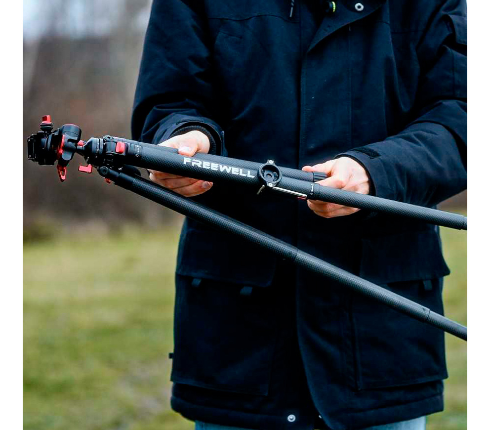 Штатив Freewell The Real Travel Tripod, карбоновый