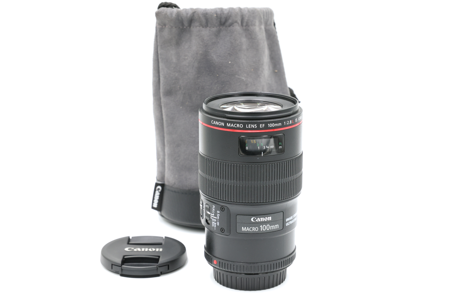 Объектив Canon EF 100mm f/2.8L Macro IS USM (состояние 5-) (б/у)
