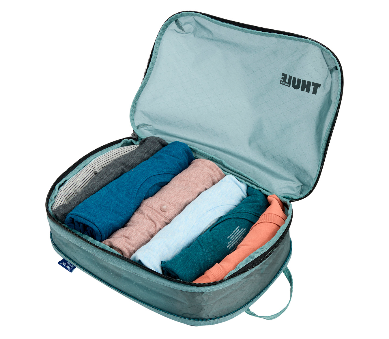 Комплект сумок Thule Compression Packing Cube Set, для одежды, цвет Pond Gray