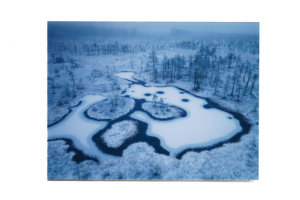 Фотография Зима близко, пластификация 60х80 см