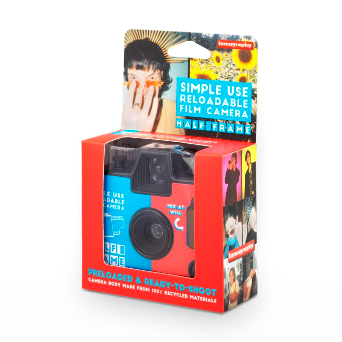 Фотоаппарат пленочный Lomography Half-Frame Simple Use Camera Classicolor