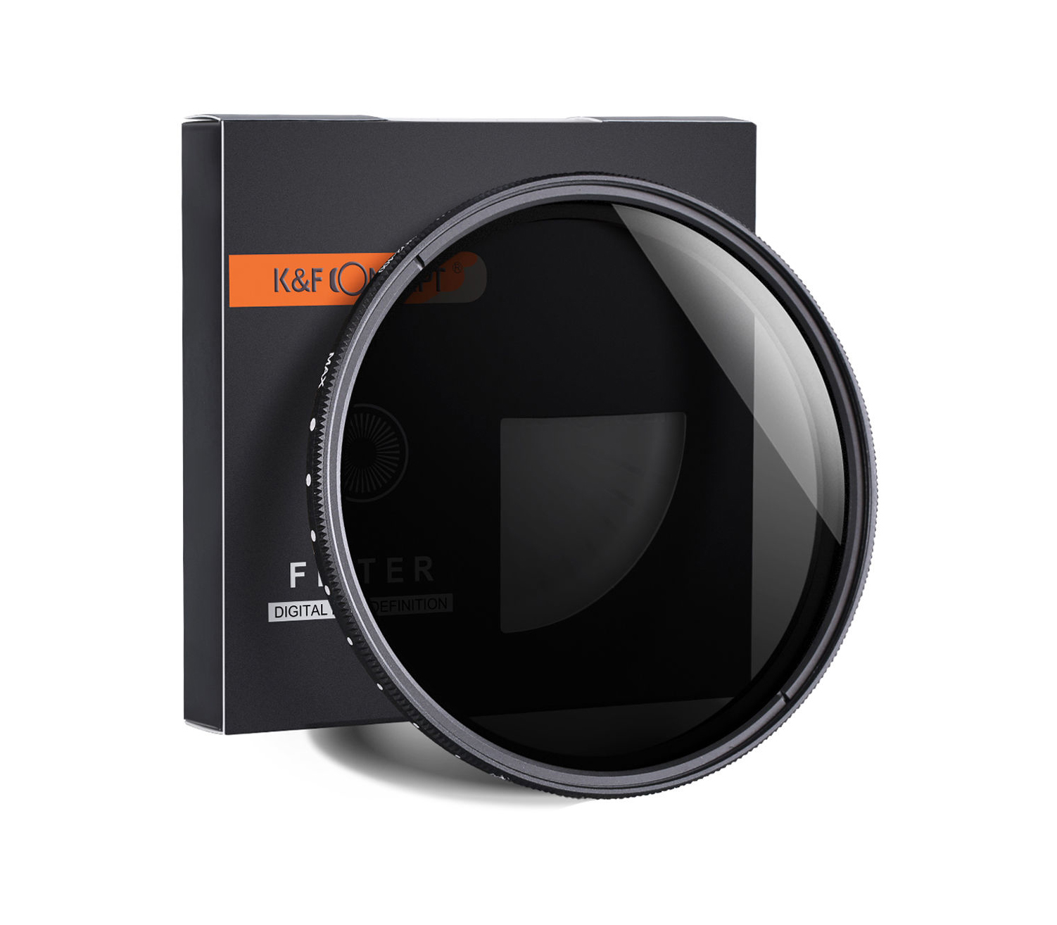 Светофильтр K&F Concept KV32 Slim Variable Fader NDX, ND2-ND400, 67 мм