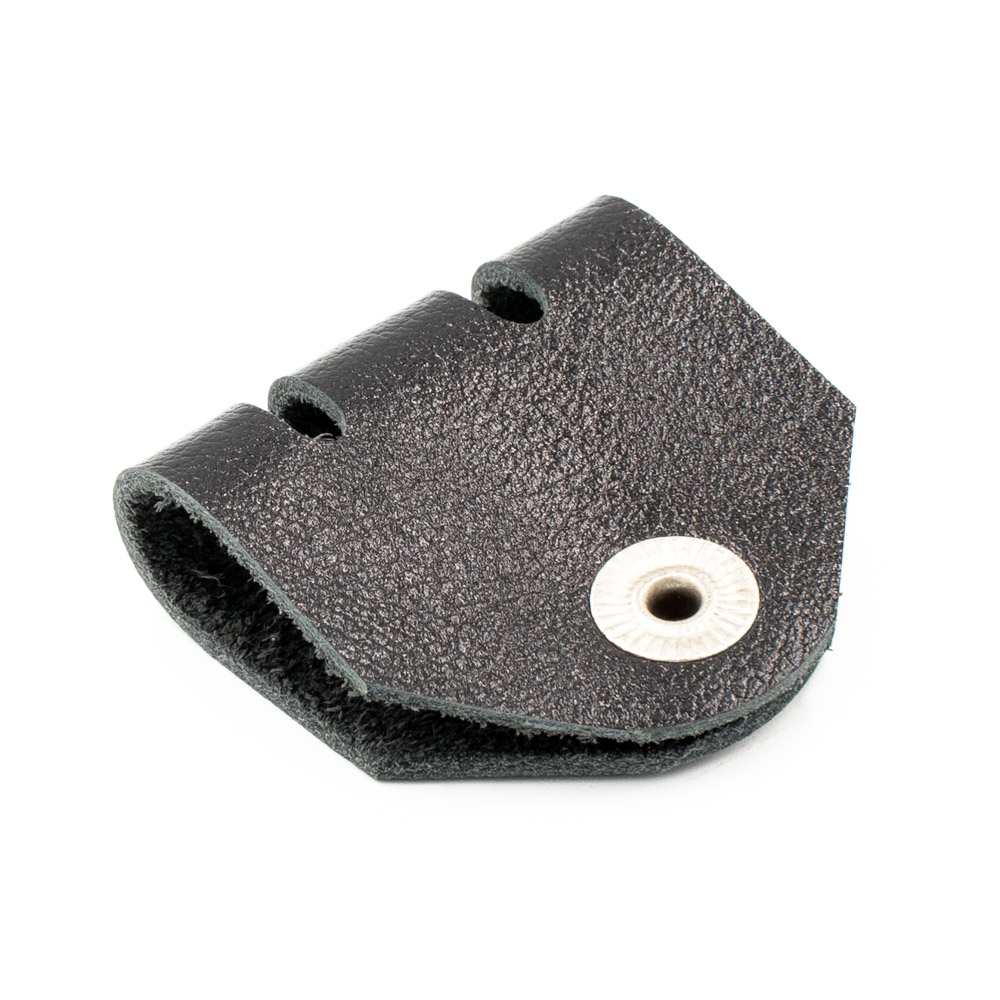 Фиксатор кабеля Kornet кожаный, черный (состояние New) (б/у)