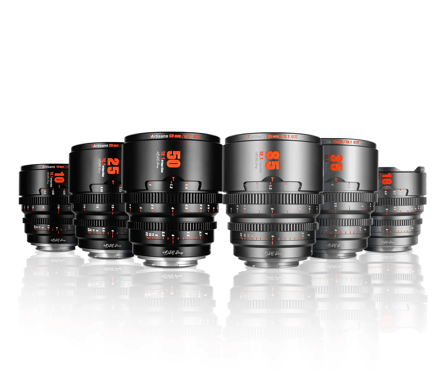 Объектив 7Artisans 85mm T2.1 Hope Prime Canon RF, черный