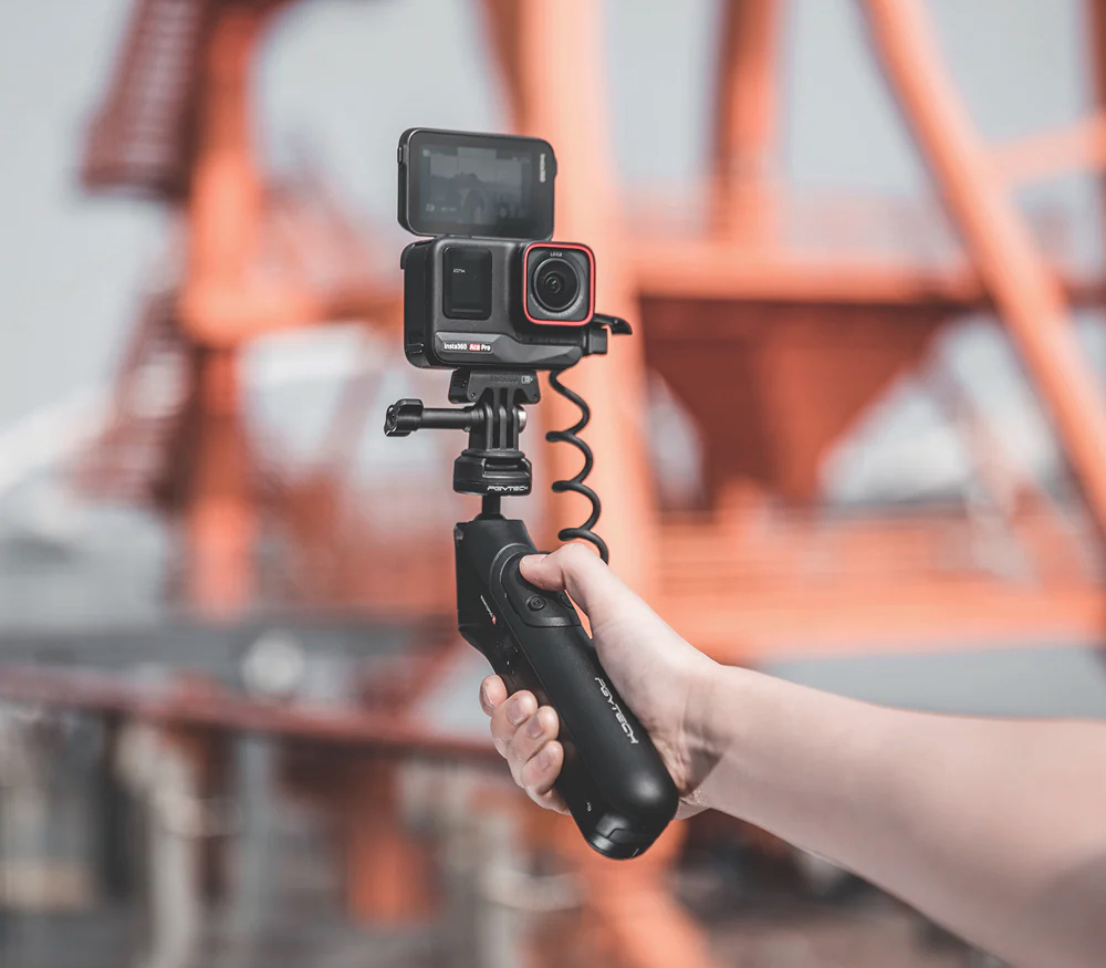 Рукоятка-штатив PGYTECH CapLock MantisPod Power Insta360 Edition, с аккумулятором 5000 mAh