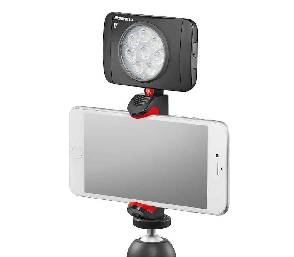 Держатель для смартфона Manfrotto PIXI Clamp