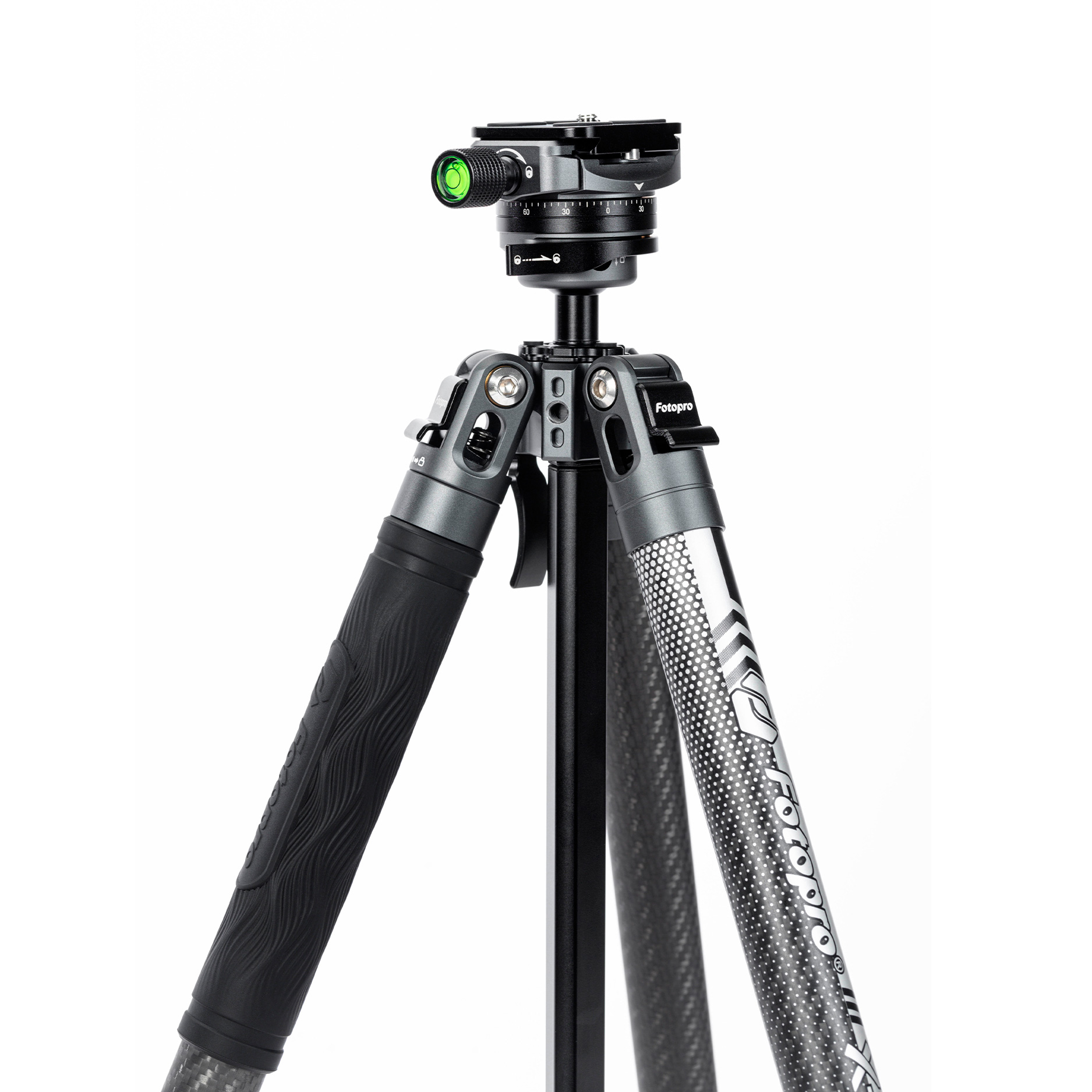 Штатив Fotopro X-Aircross 4 Gray, карбоновый, с головой 32QR, до 4 кг