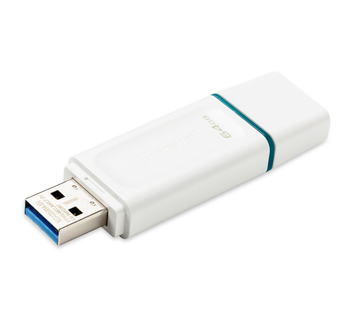 Накопитель Kingston USB 3.2 DataTraveler Exodia 64GB, белый