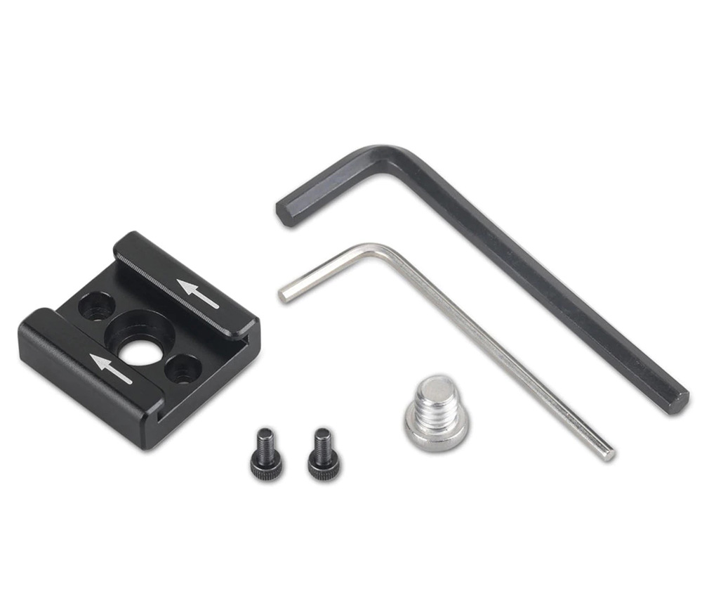 Адаптер SmallRig 1241 холодный башмак – винт 1/4" + 2х M2.5