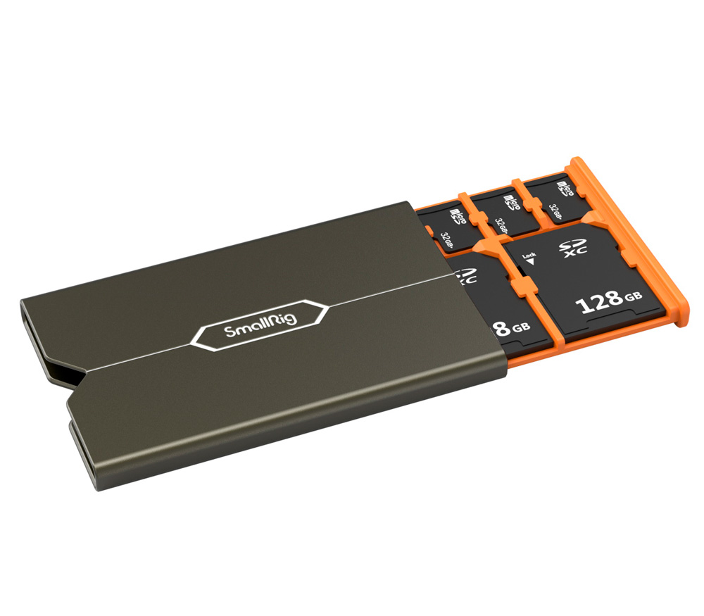 Пенал для карт памяти SmallRig 4107: 2х SD, 4x microSD, 2x CFexpress Type-A