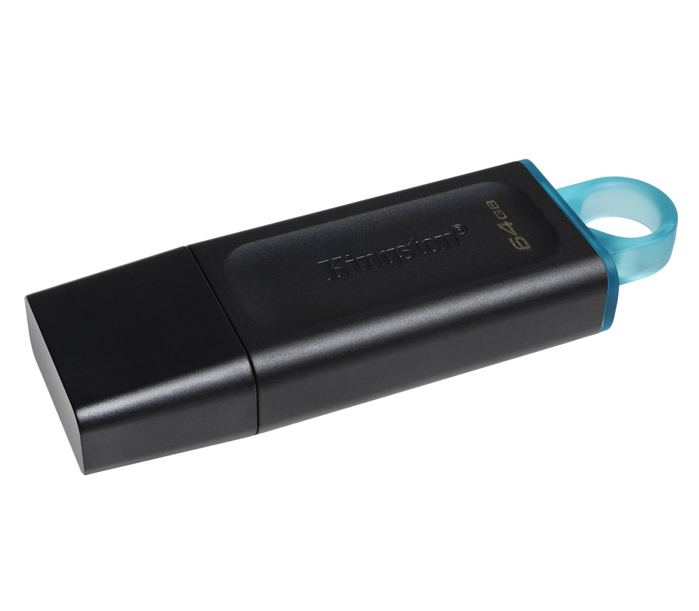 Накопитель Kingston USB 3.2 DataTraveler Exodia 64GB, черный