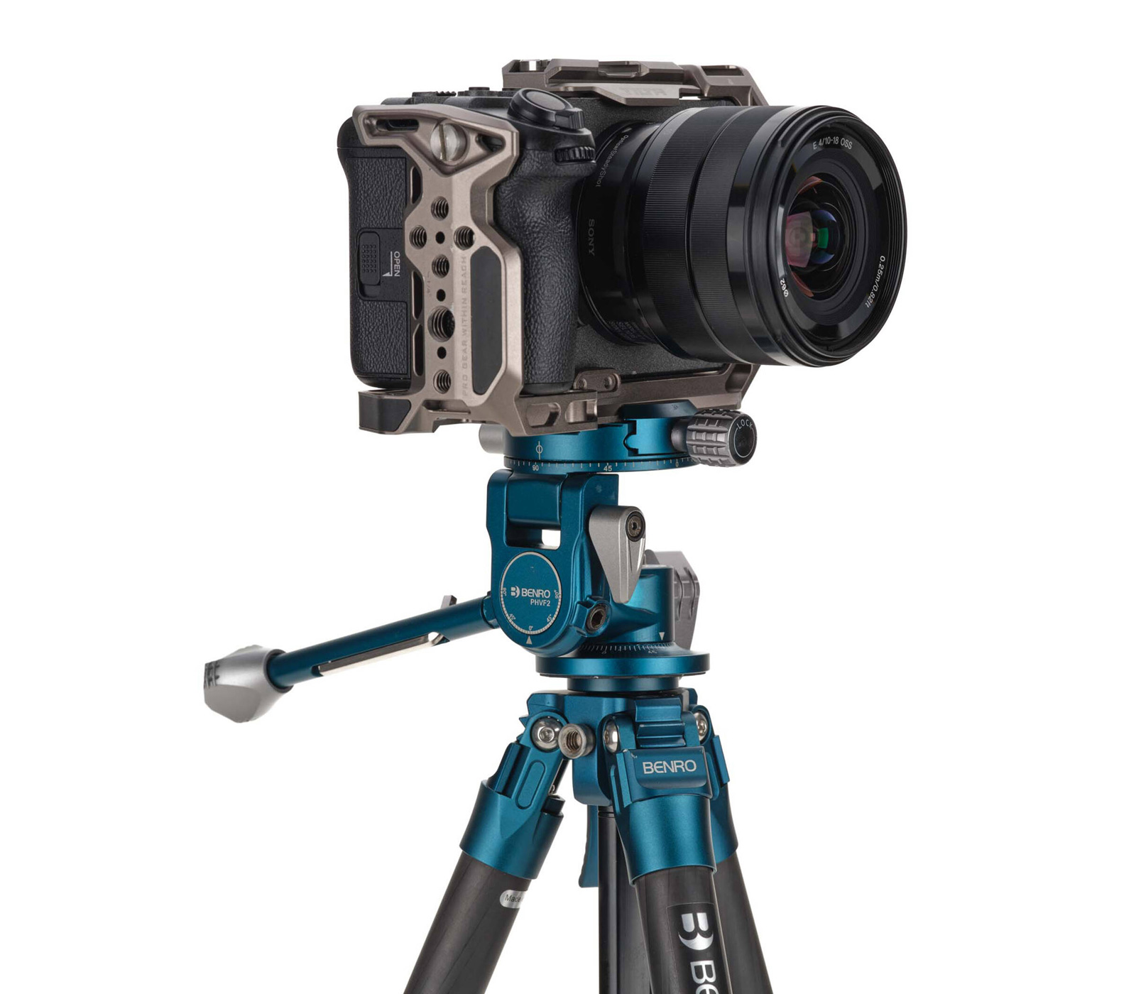 Штатив Benro TSSL08CPHVF2 Super Slim с универсальной головой, карбоновый