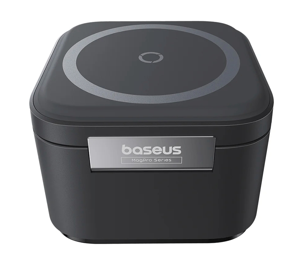 Беспроводное зарядное устройство Baseus MagPro 2 в 1, черное