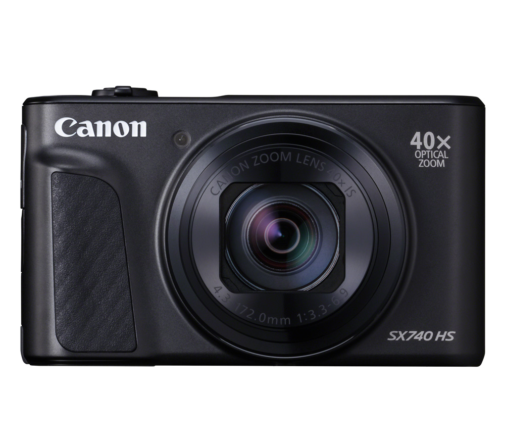 Компактный фотоаппарат Canon PowerShot SX740 HS, черный