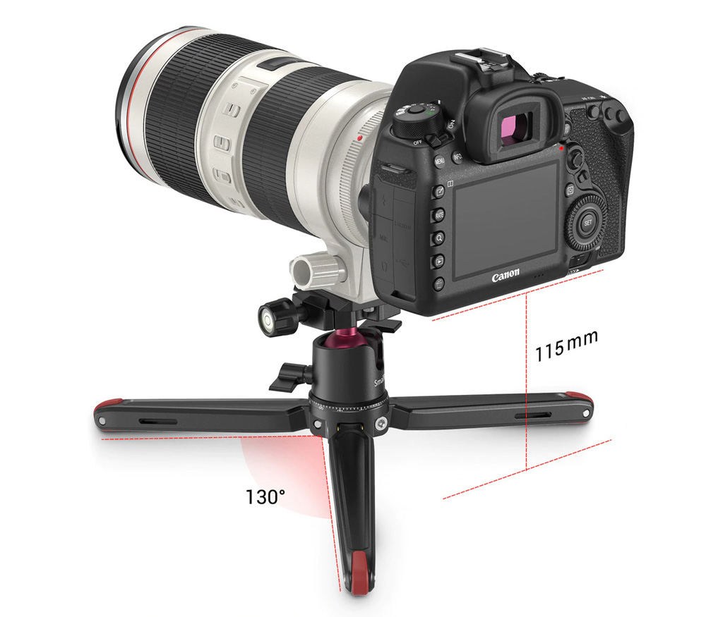 Настольный штатив SmallRig BUT2664 с шаровой головкой