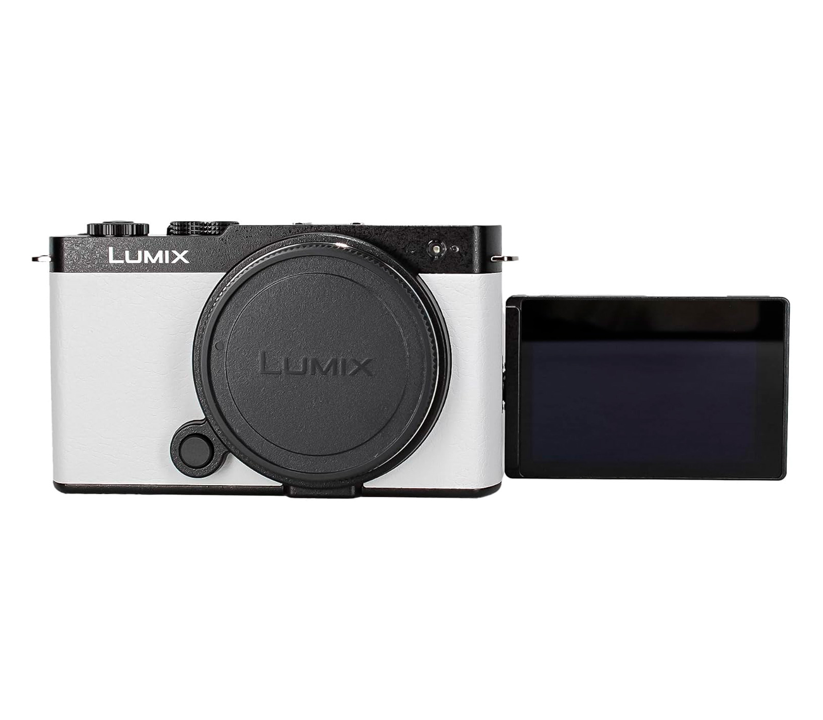 Беззеркальный фотоаппарат Panasonic Lumix S9 Body белый, английское меню