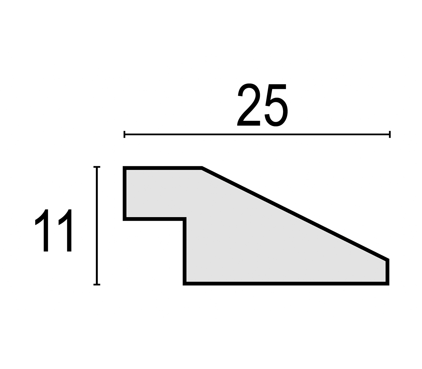 Фоторамка ZEP 13x18 см, NT575G ADLER GREY