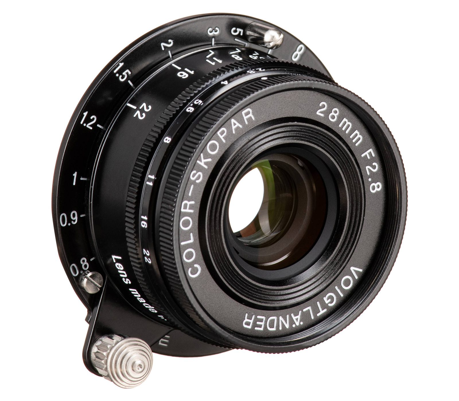 Объектив Voigtlander Color-Skopar 28mm f/2.8 Aspherical L, M39/L39, черный