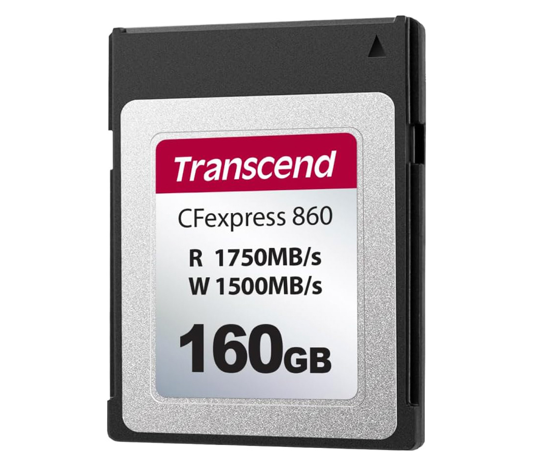 Карта памяти Transcend CFexpress Type B 160GB CFE860 Gen3x2, SLC mode (R1750/W1500)