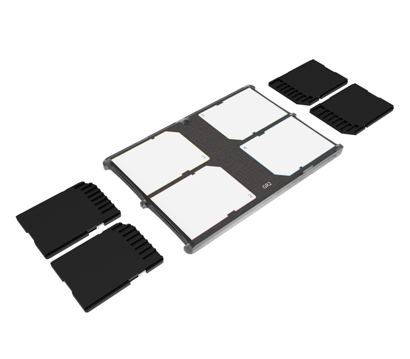 Кейс для карт памяти JJC MCH-SD4GR, 4 SD