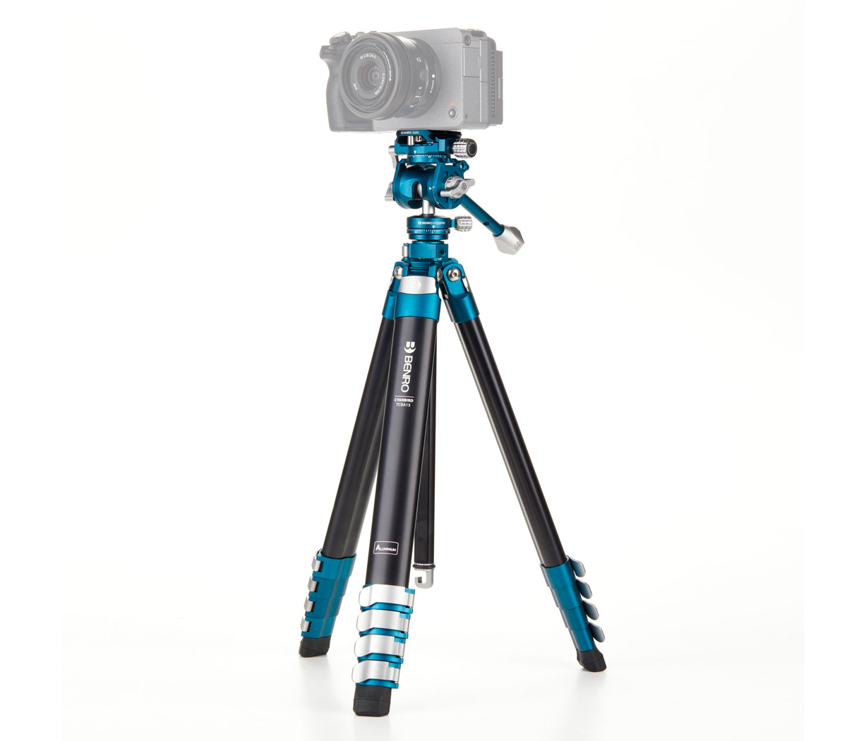 Штатив Benro Cyanbird с головой FS20PRO алюминиевый (TCBA15FS20PROC)