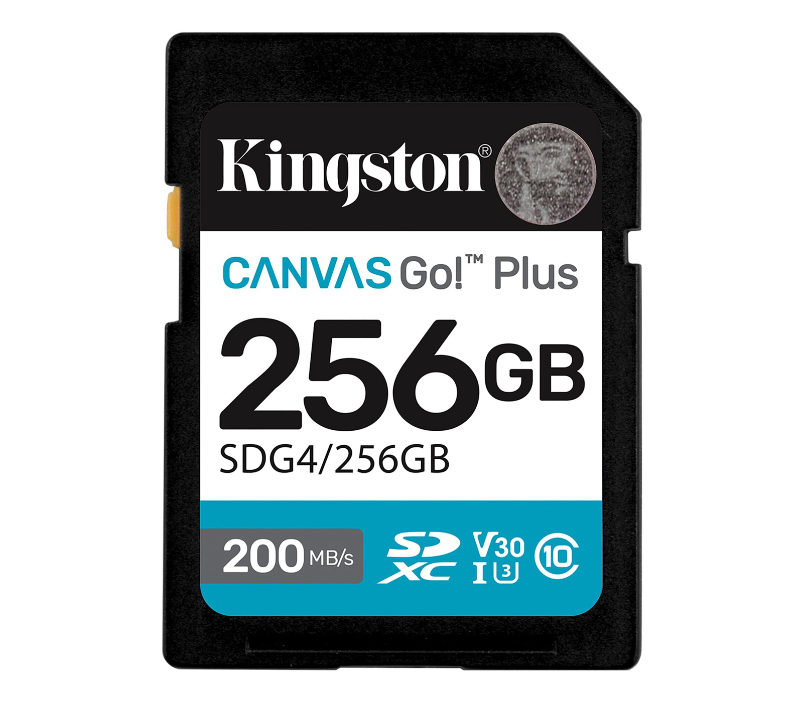 Карта памяти Kingston SDXC 256GB Canvas Go! Plus G4 UHS-I U3 V30 160/200Mb/s (уцененный)