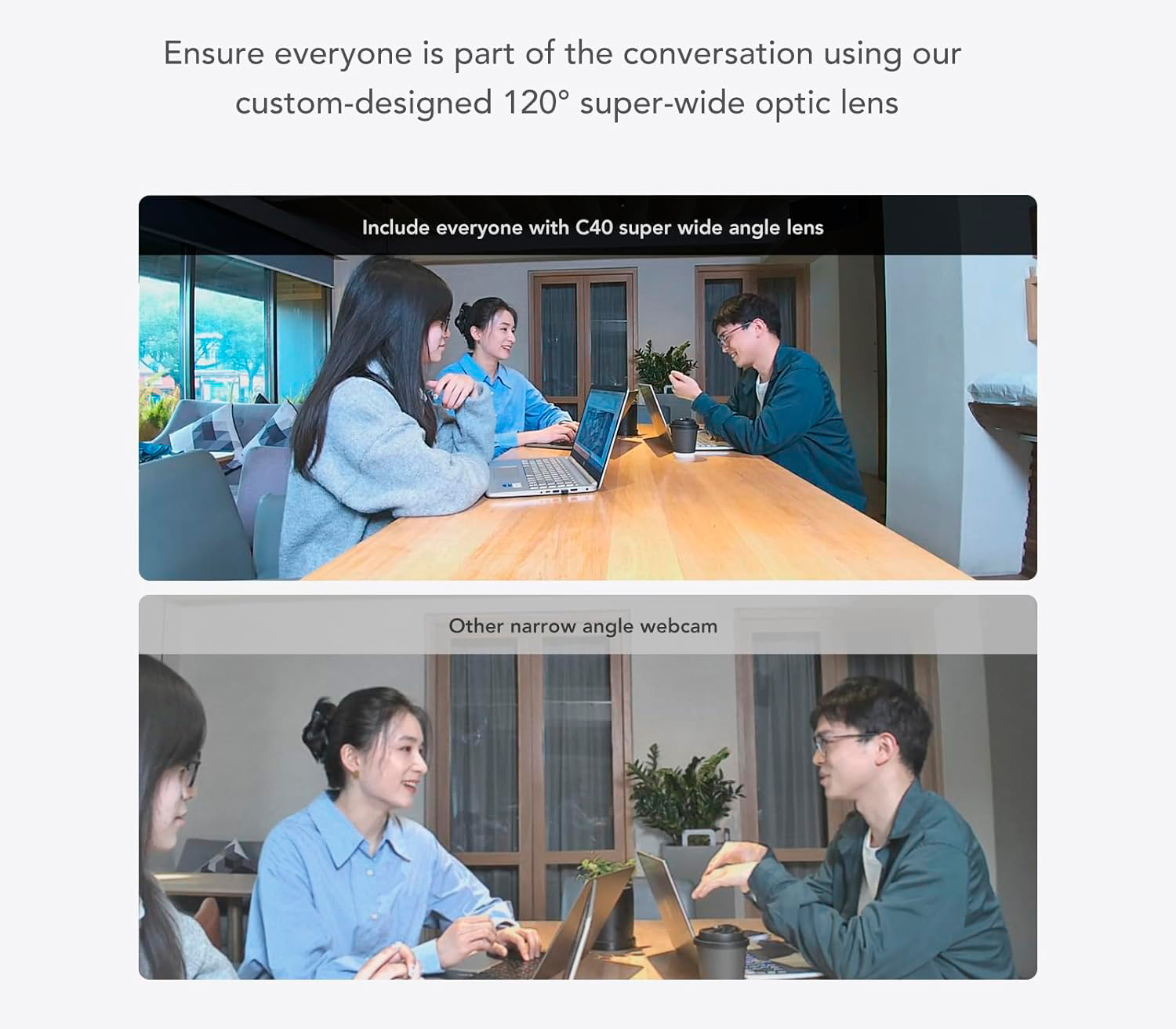 Веб-камера Nearity Nuroum C40, для видеоконференций, 120°, динамик