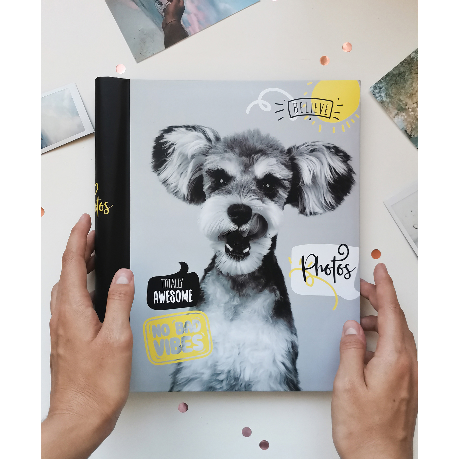 Фотоальбом Полином магнитный, 10 листов 23х28 см, «Fluffy pets» Гав