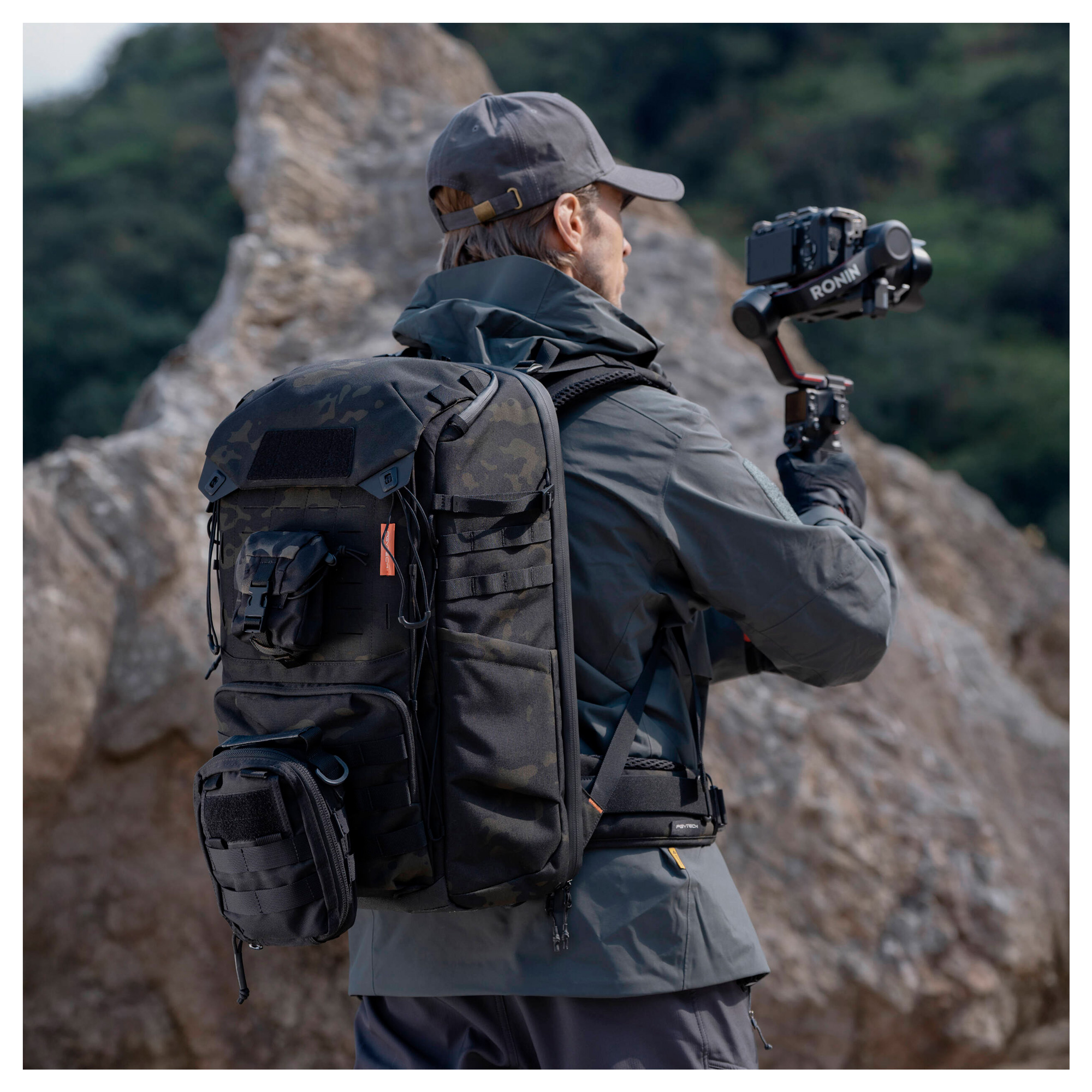 Рюкзак PGYTECH OneMo Tactical Backpack 35L, цвет Dark Night Camo