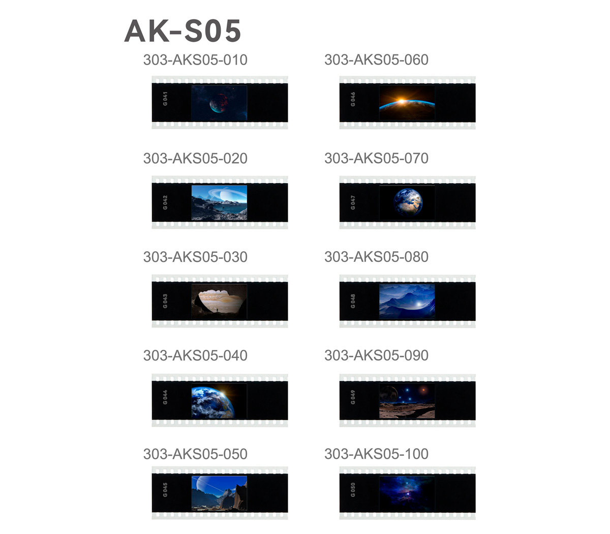 Набор слайдов Godox AK-S