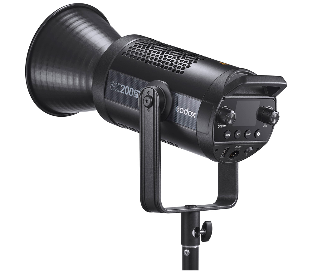 Осветитель Godox SZ200Bi, 200Вт,  2800K - 6500K, светодиодный