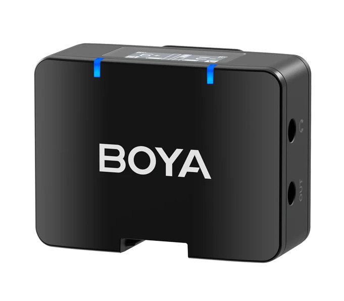 Беспроводная система Boya BOYAMIC 2.4 ГГц, TX+TX+RX, 3.5мм TRS, USB-C, Lightning, кейс