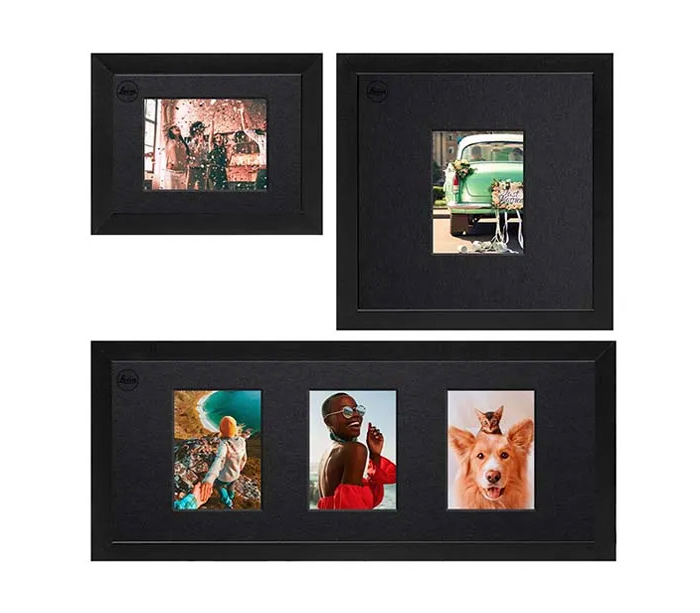 Набор рамок Leica для фотографий SOFORT, черный
