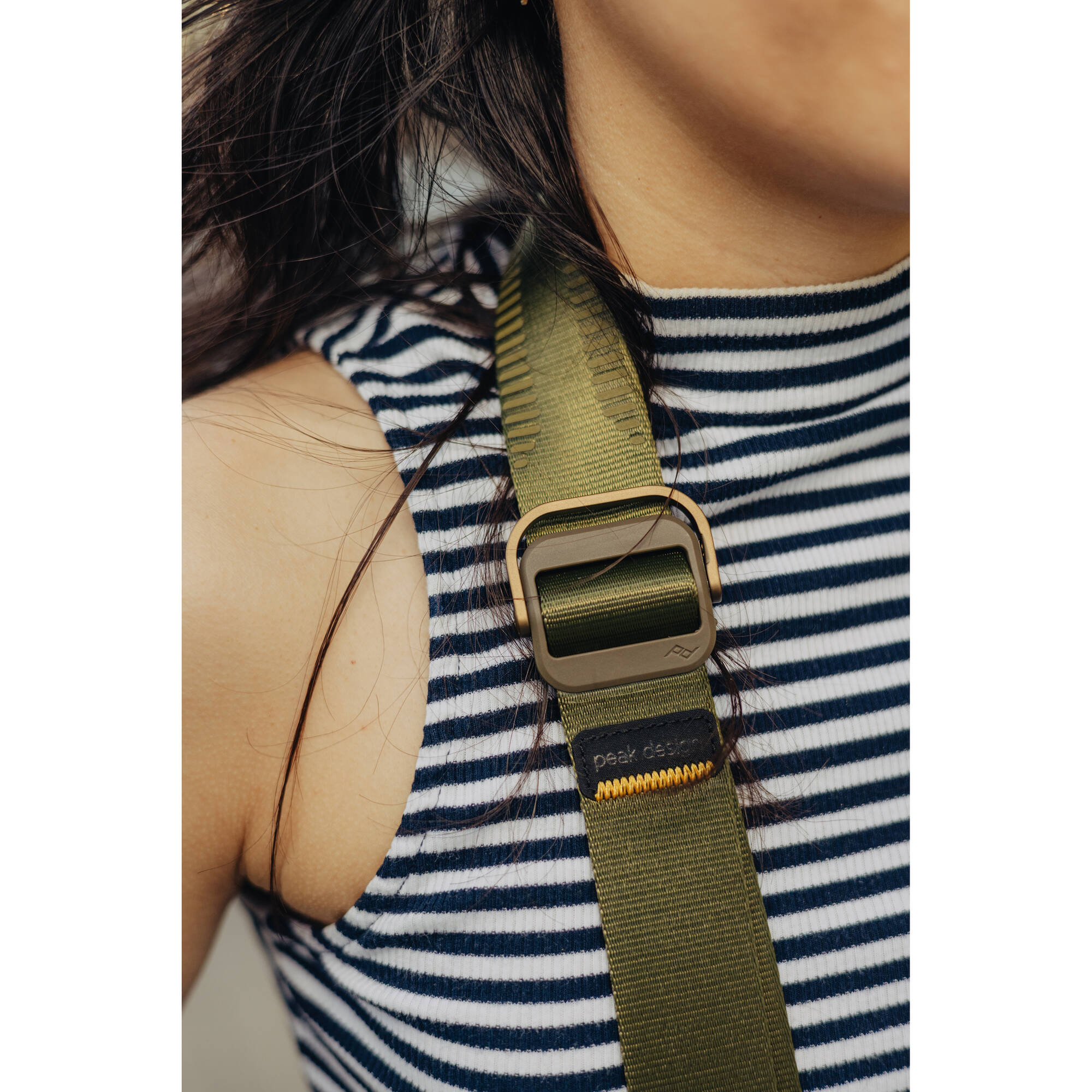 Ремень Peak Design Camera Strap Slide Lite Kelp, оливковый
