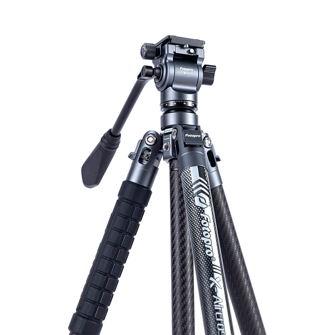 Штатив Fotopro X-Aircross 3 Lite Video Gray, карбон, до 3 кг