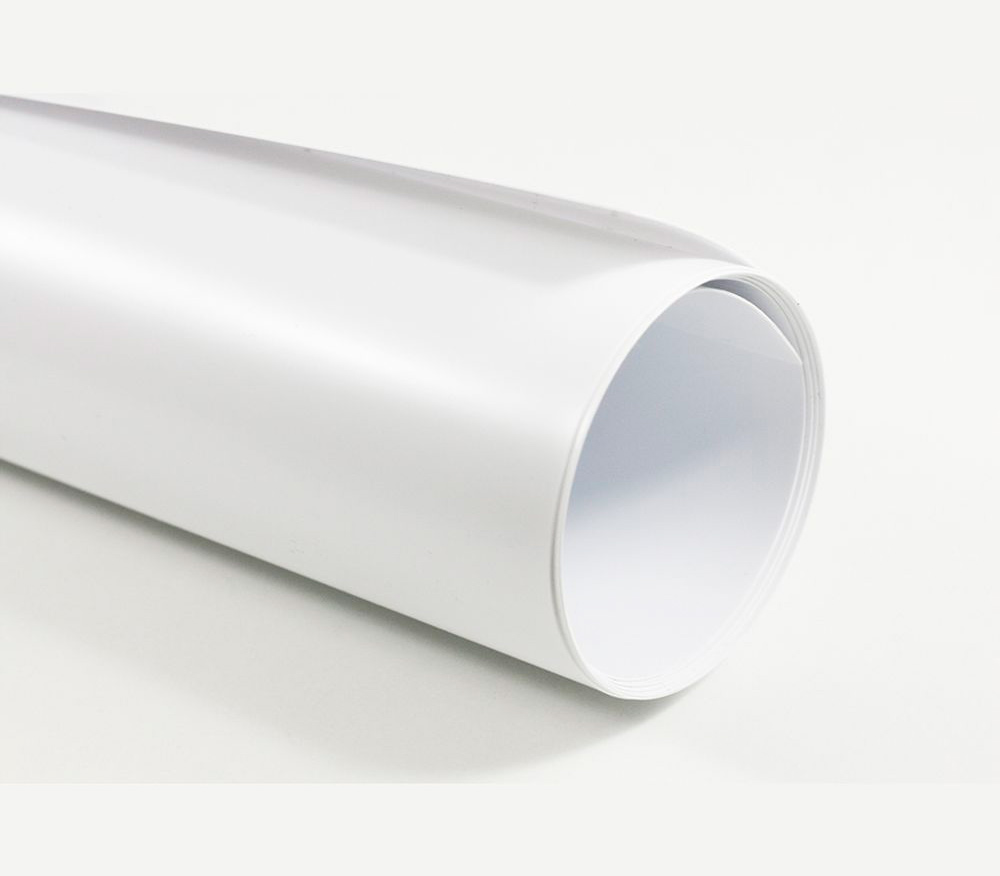 Фон Superior 1309 Super White, пластиковый, 1.55 х 5 м, матовый