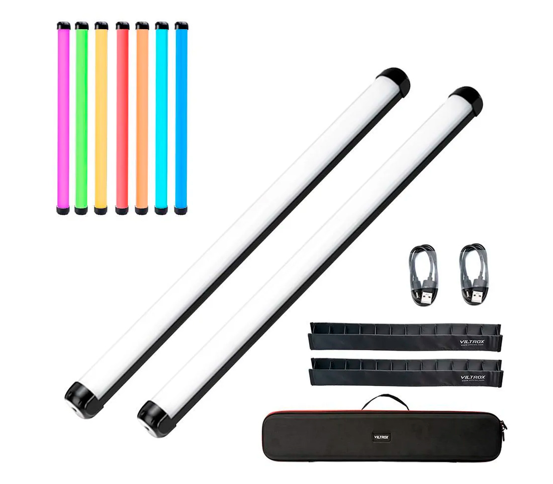 Комплект Viltrox K60 Kit, светодиодный, RGBWW, 2x20 Вт (уцененный)